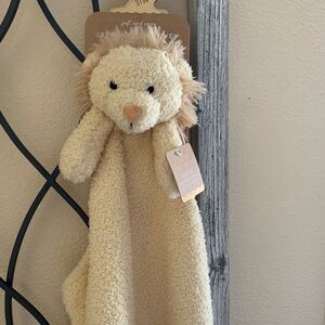 Plush Lion Lovey Blanket